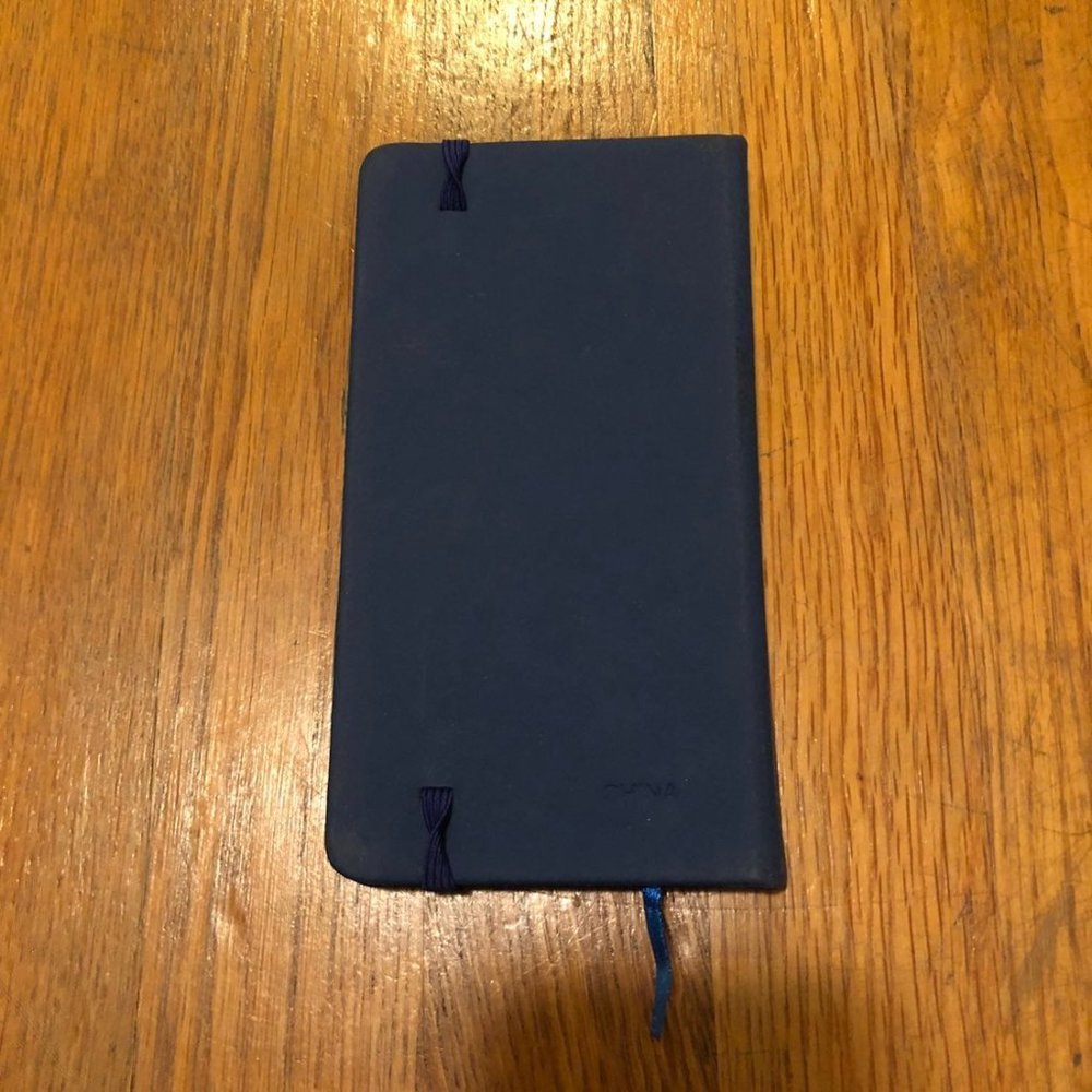 Small Navy Notebook - Picture 3 of 3
